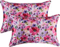 MR&HM Satin Pillowcase for Hair and Skin, Silk Satin Pillowcase 2 Pack by MRHM