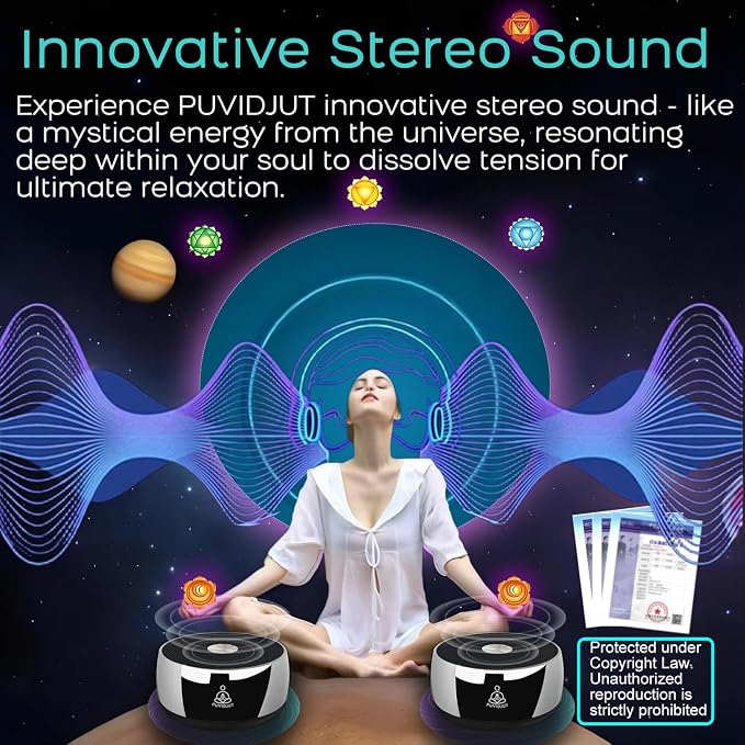 Sound Frequency Instruments, Meditation Tone TWS Machine- Solfeggio Bath Device - Image 5