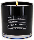 Lulu Candles | Whiskey Caramel | Smells Woody & Sweet | Luxury Scented Soy Jar by LULUCANDLES