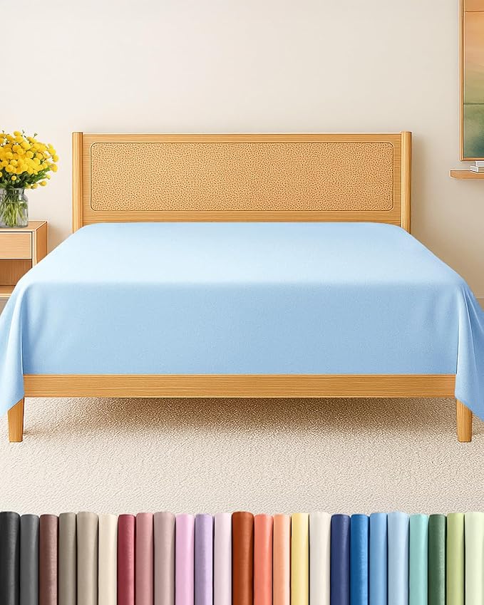 Queen Size Flat Sheet by CGKUnlimited
