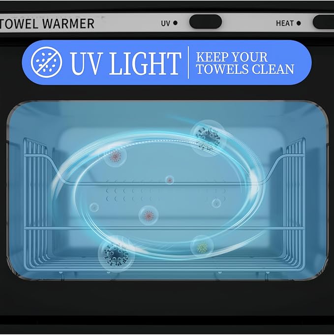 Towel Warmer, Hot Towel Warmers Spa, 8L Professional Mini Towel Warmer - Image 7