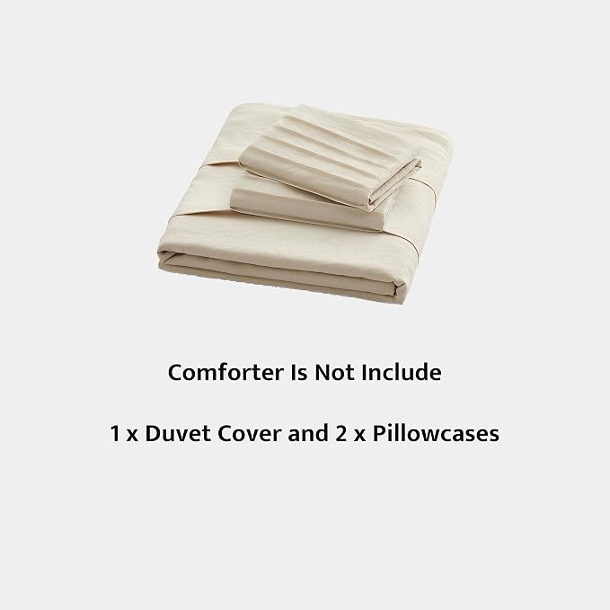 Oli Anderson Light Khaki Duvet Cover Queen Size - Image 7