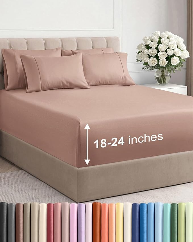 Extra Deep King Sheet Set by CGKUnlimited