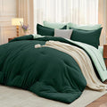 MUXHOMO 7 Pieces Full Comforter Set, Soft Bed in a Bag Full Size, All Season by MUXHOMO