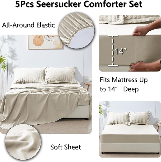 CozyLux Twin Comforter Set - Image 6