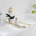 Navaris Gold Wire Bath Tray by Navaris