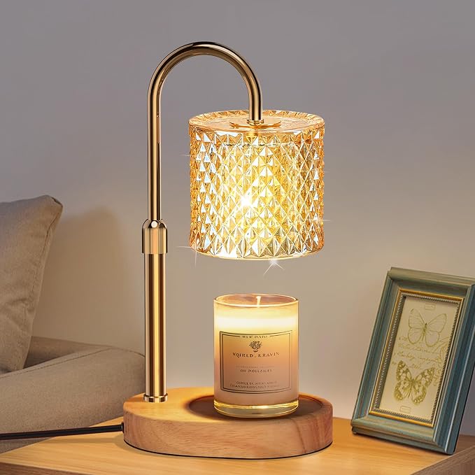Candle Warmer Lamp with Timer Dimmer Adjustable Height by CandleWarmerLamp