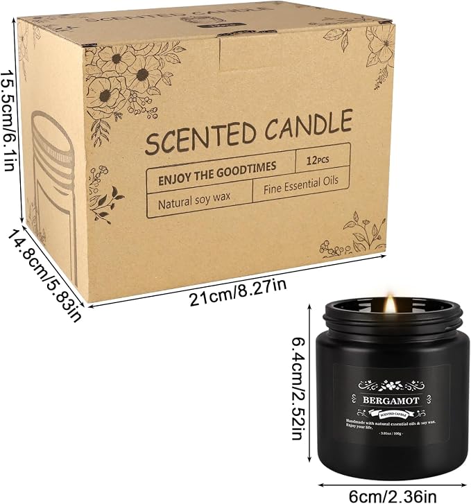 WPONSZU 12 Pcs Halloween Scented Candles - Image 6
