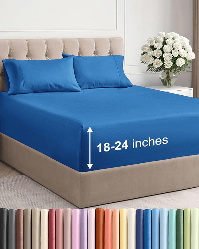 Extra Deep Twin Sheet Set by CGKUnlimited