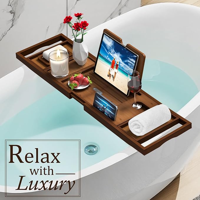 Premium Bathtub Tray Caddy - Image 6