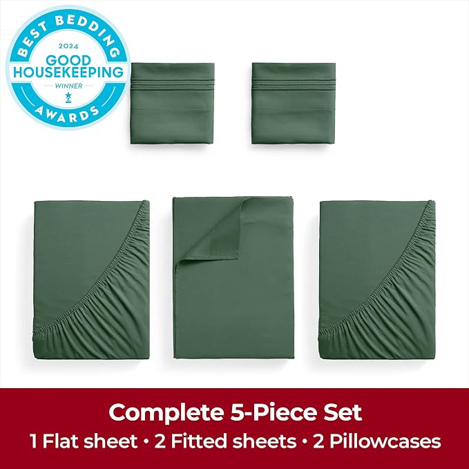 Mellanni Extra Deep Split King Sheets - Image 4