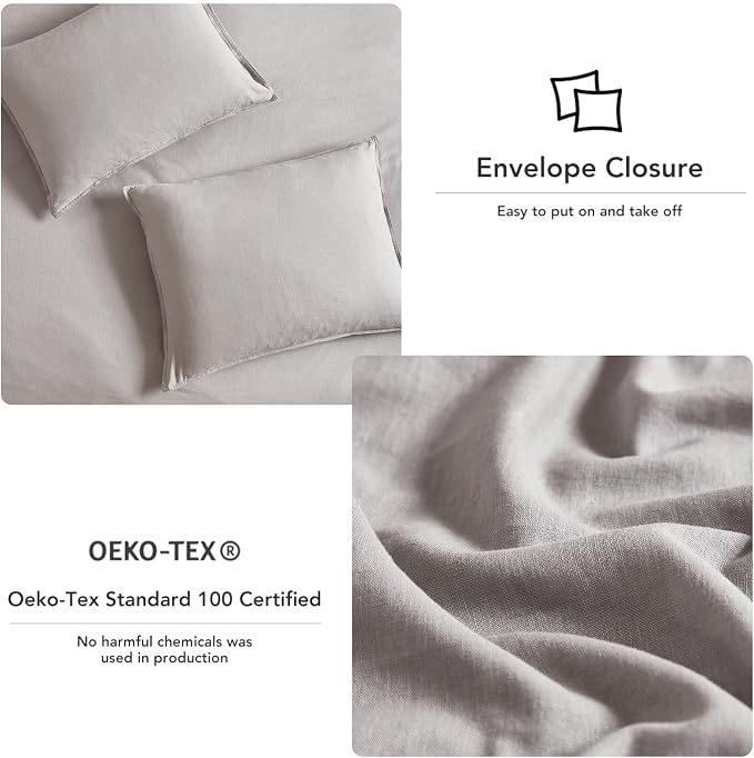 DAPU Linen Duvet Cover Set - Image 4