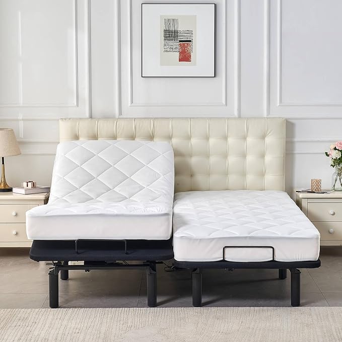 Kingnex Split King Mattress Topper - Image 2