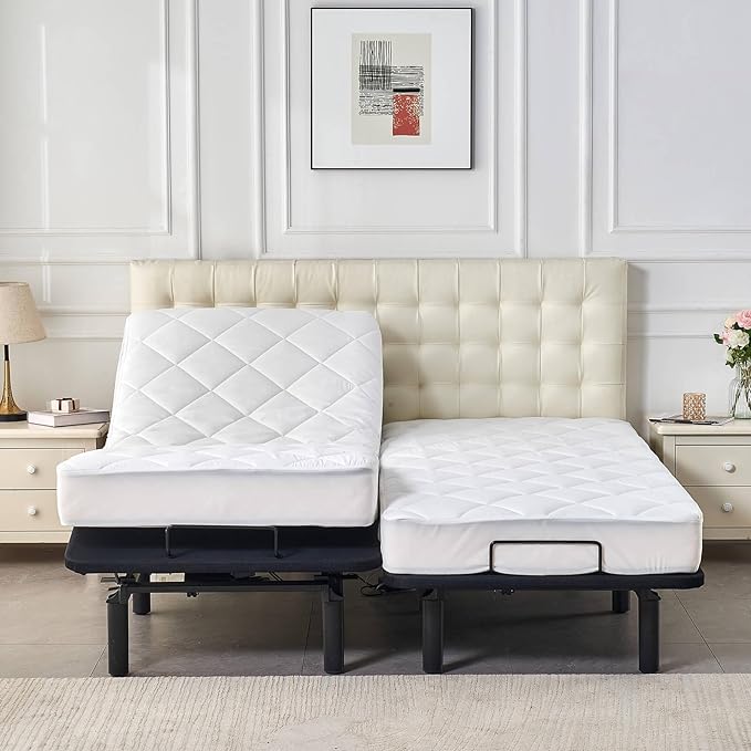 Kingnex Split California King Mattress Topper - Image 2