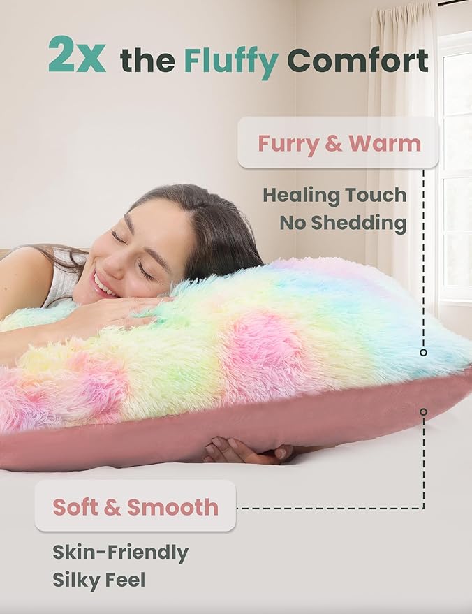 ZonLi Fluffy Body Pillow, Full Body Pillows - Image 5