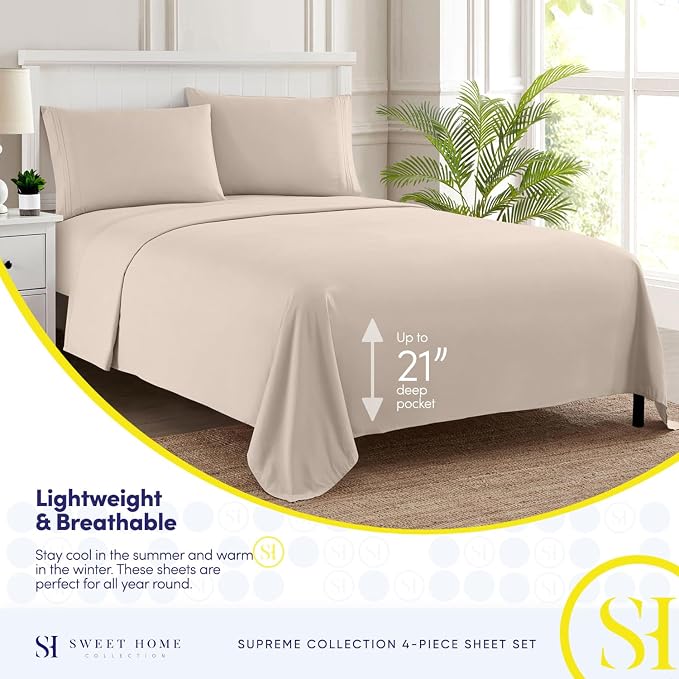 Queen Size Bed Sheets - Image 3