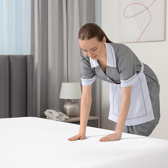 Royale Linens Extra Deep Pocket Queen Fitted Sheet Only - Image 8