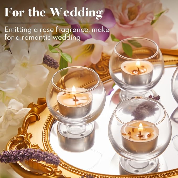 16 Pack Laven​der Tealight Candles - Image 6