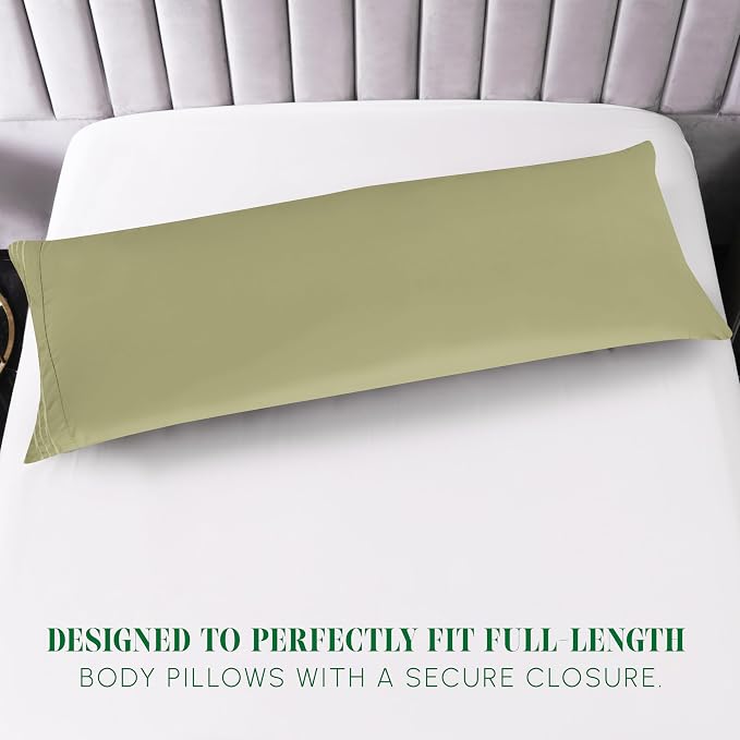 Elegant Comfort Luxury Ultra-Soft 1-Piece Body Pillowcase - Image 3