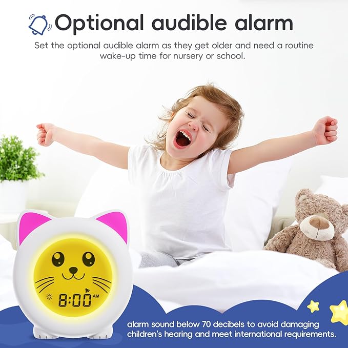 B&H Sleep Trainer Clock for Toddler - Image 4