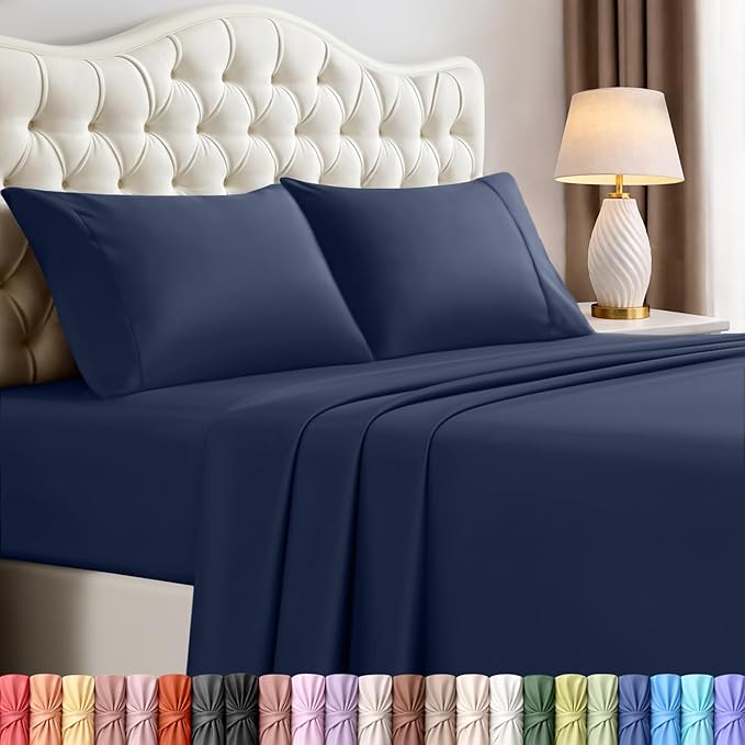 Utopia Bedding Full Sheet Set – 4 Piece Bed Sheets by UTOPIABEDDING