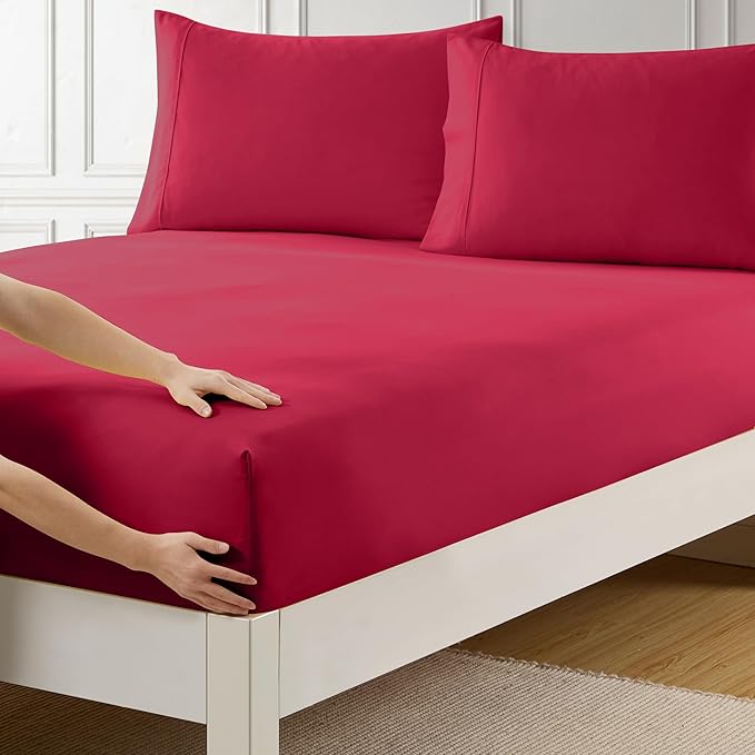 Full Size Fitted Sheet Only by SweetHomeCollection