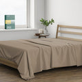 THREAD SPREAD 100% Organic Cotton Percale Flat Sheet Queen Size by THREADSPREAD