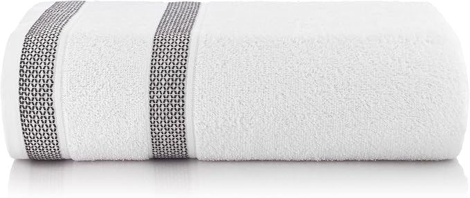 CASA COPENHAGEN Solitaire 6Pcs 100% Egyptian Cotton Large Designer Towels Gift - Image 3