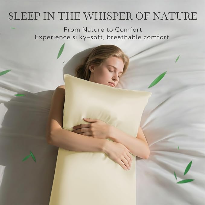 MR&HM Standard Pillow Cases Set of 2, Cooling Pillow Case - Image 2