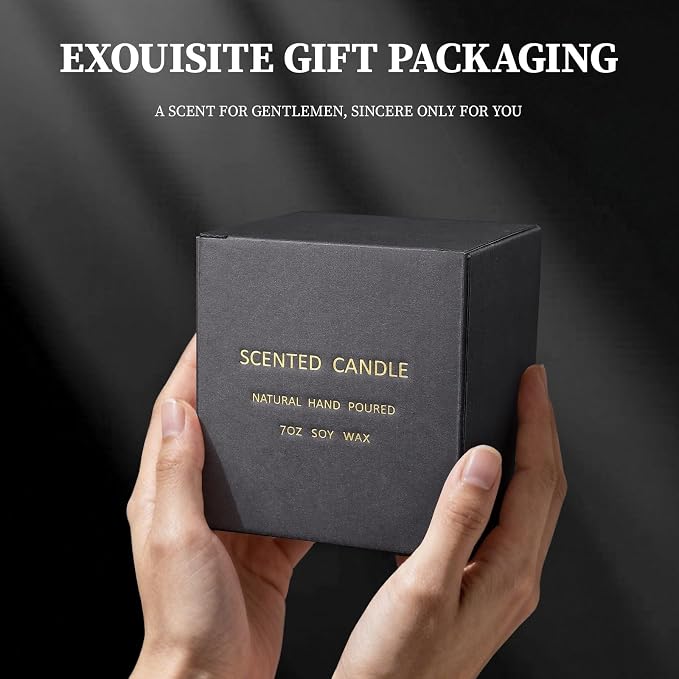 Smoke & Vanilla Candle, 7 oz Scented Candle - Image 7