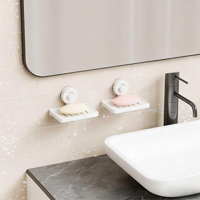 SUOXING 2 Pack Bar of Soap Holder - Image 2