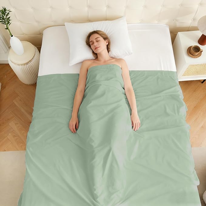Bulk Full Flat Sheets Only, 6 Pack Quick Sort Top Bed Sheet, Color-Coded Label - Image 7