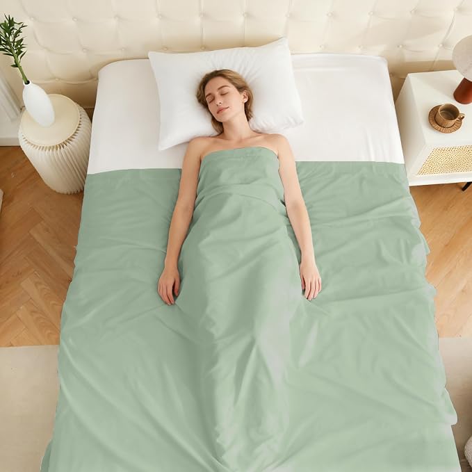 Twin Flat Sheet Only, 1 Pack Top Bed Sheets, Soft Breathable Brushed Microfiber - Image 7