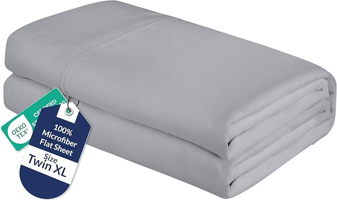 Royale Linens Twin XL Flat Sheet by ROYALELINENS