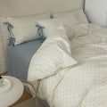 mixinni Blue Floral Duvet Cover Set Twin XL by mixinni