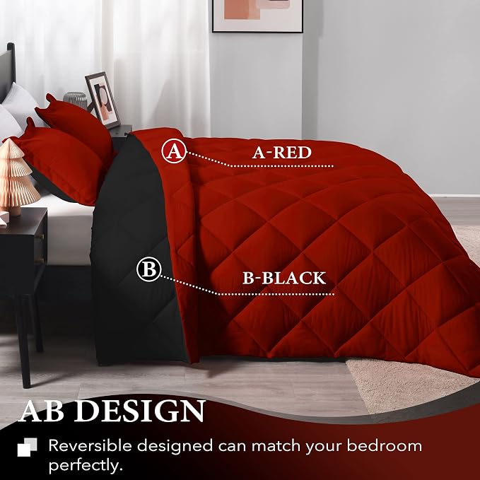 downluxe Full Size Comforter Set - Image 4