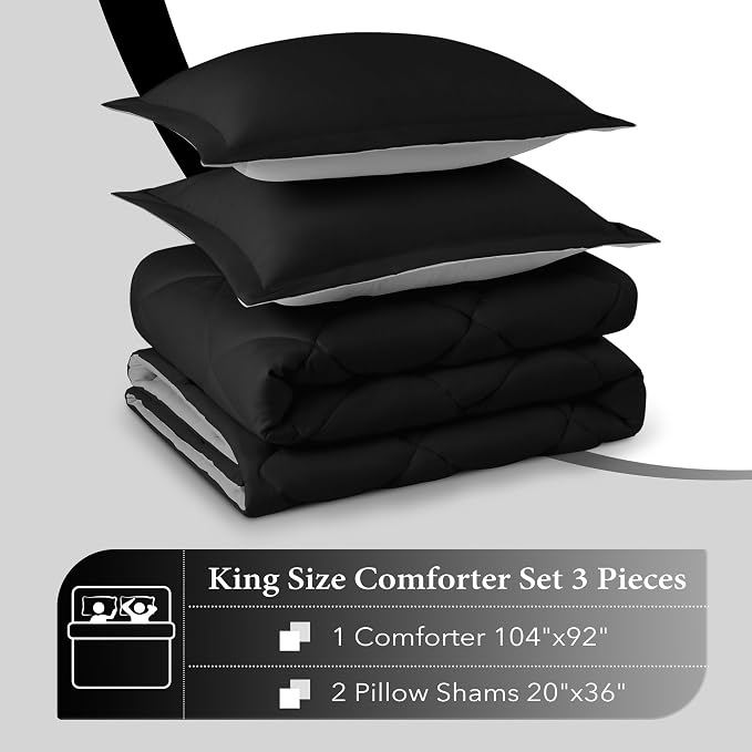 downluxe King Size Comforter Set - Image 6