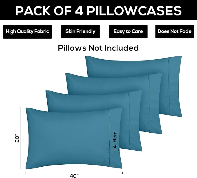 Utopia Bedding King Pillow Cases - Image 3