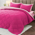MUXHOMO 7 Pieces Oversized King Comforter Set, Reversible Bed in a Bag by MUXHOMO