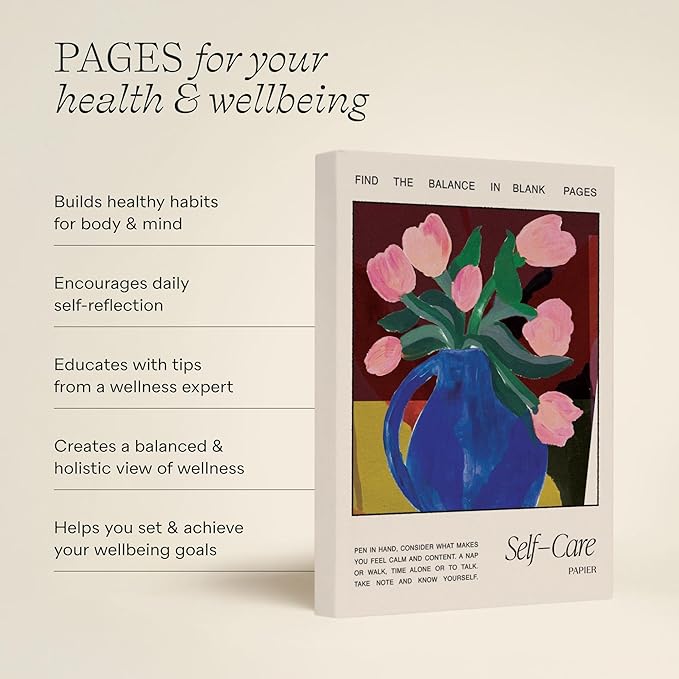 Papier Tulip Vase 12 Week Wellness Journal - Image 3