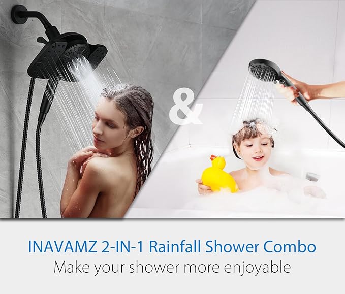 INAVAMZ Black Shower Heads - Image 6