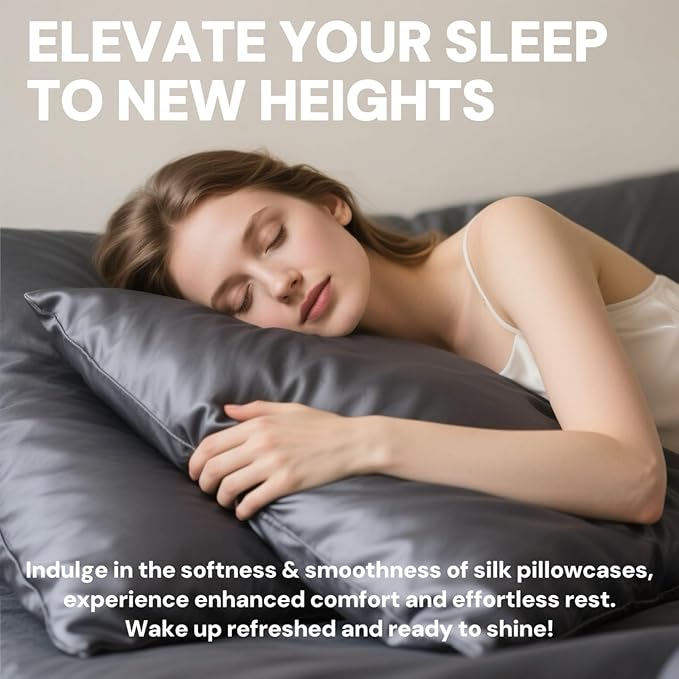 Ravmix 100% Silk Pillow Cases - Image 4