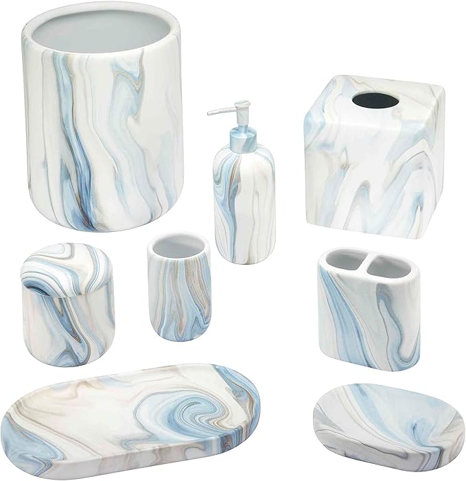 Avanti Linens - Toothbrush Holder, Resin Countertop Accessories, Guest Bathroom - Image 6