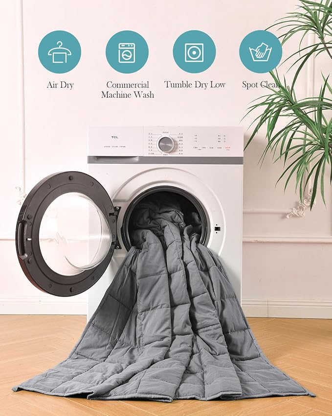 Topblan Weighted Blanket for Adults, Breathable Ultra Soft 15lbs Weighted - Image 7
