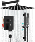 SR SUN RISE 10 Inch Slide Bar Shower Faucet Luxury High Pressure Shower Heads by SRSUNRISE