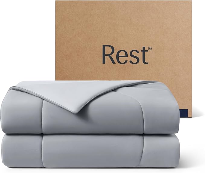REST® Evercool® Cooling Comforter, King/Cali King, Blanket by REST
