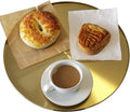 FREELOVE Gold Serving Tray, Decorative Platters and Trays by FREELOVE