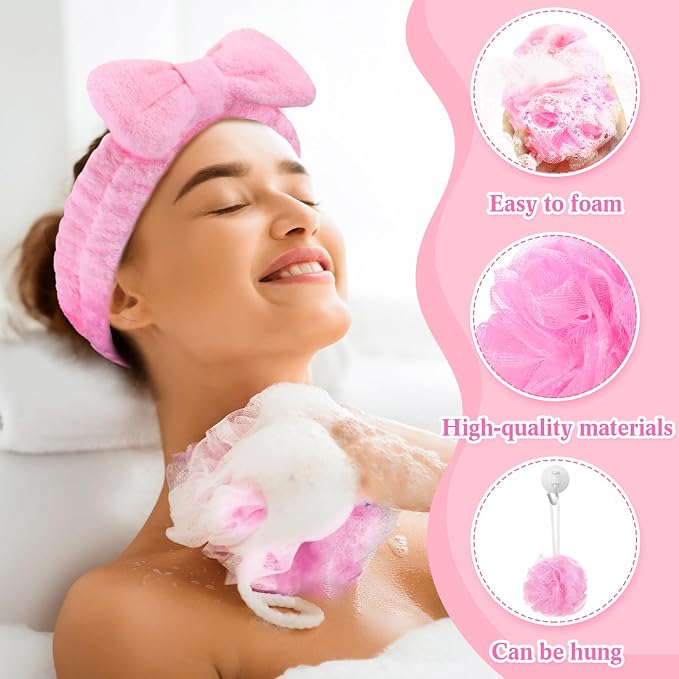 Moucuny 42 Pcs Summer Spa Sleepover Party Supplies Bulk - Image 6