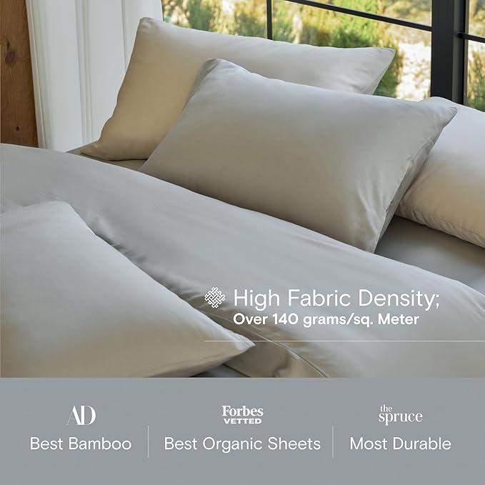 DOZ Sheet Set, 100% Viscose derived from Bamboo, Organically Grown, Buttery Soft - Image 4