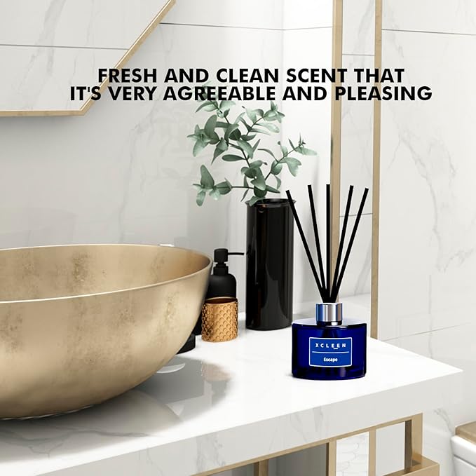 Xcleen Reed Diffuser, 6.7 Oz Escape Scented Diffuser - Image 5